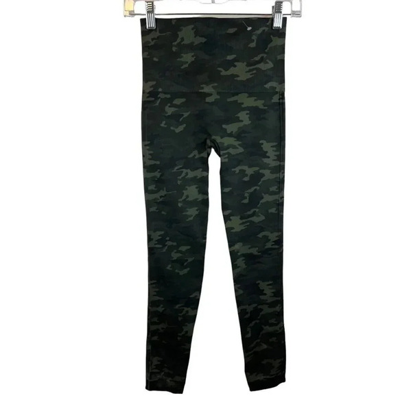 SPANX Look At Me Now Camo Seamless Leggings M - Picture 7 of 13